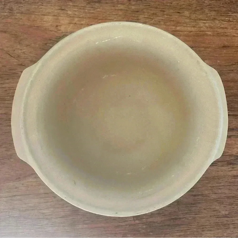 The Pampered Chef Family Dome Baker Heritage Collection Stonewear Baking Bowl